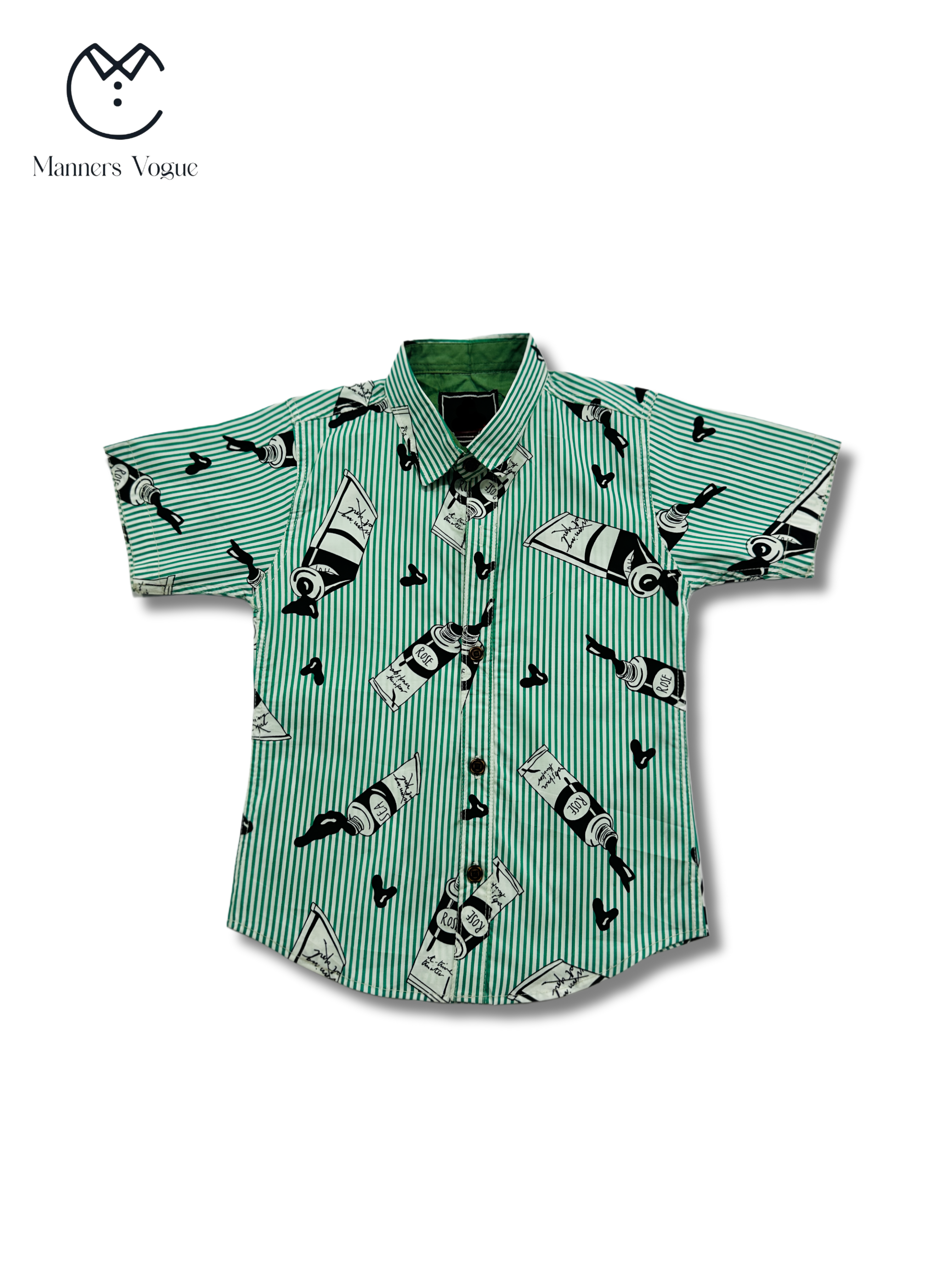 Kids' Painting Theme Summer Shirt